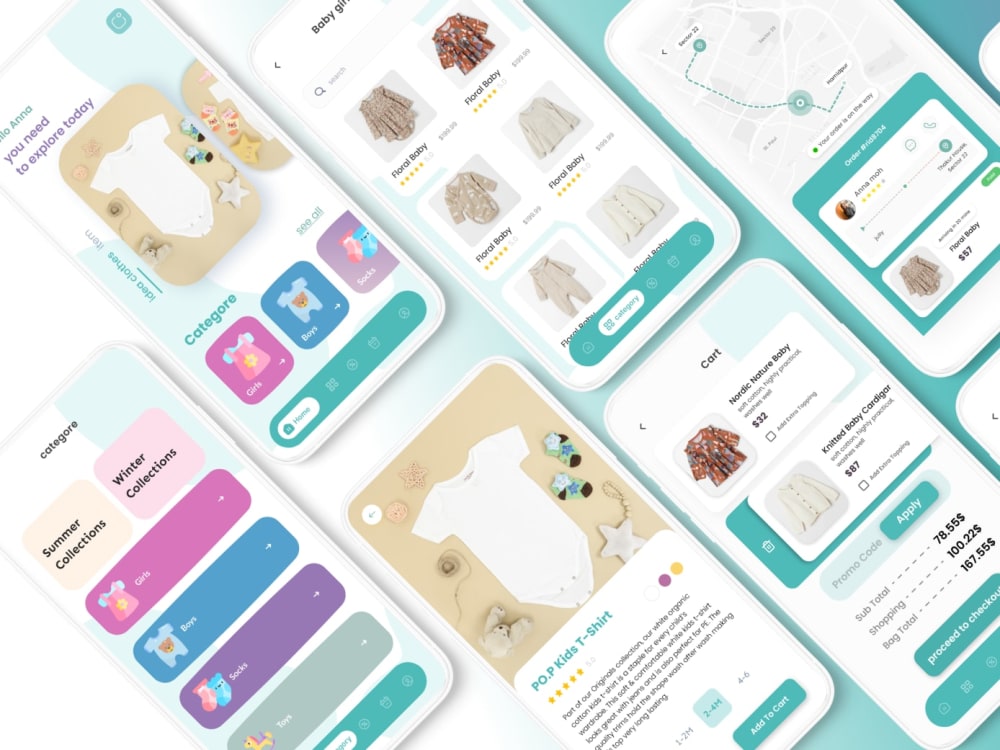 A modern, clean, and attractive ui ux for your app | Upwork