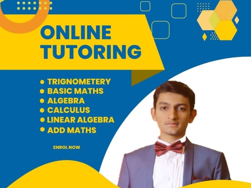 Online maths tutor for all grades Upwork