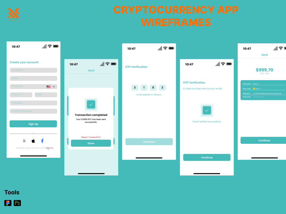 Web, Mobile App UI/UX Design in Figma, Adobe XD, Photoshop UI UX Design ...