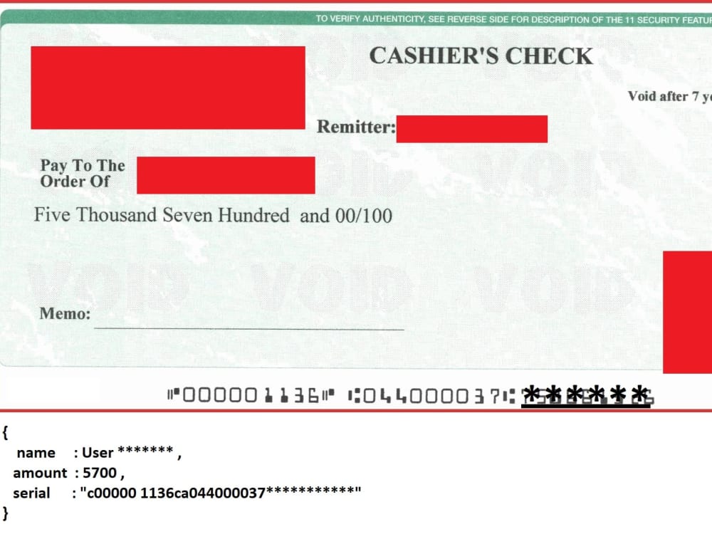 Custom ocr tesseract, text reading for cheques, receipts invoices and