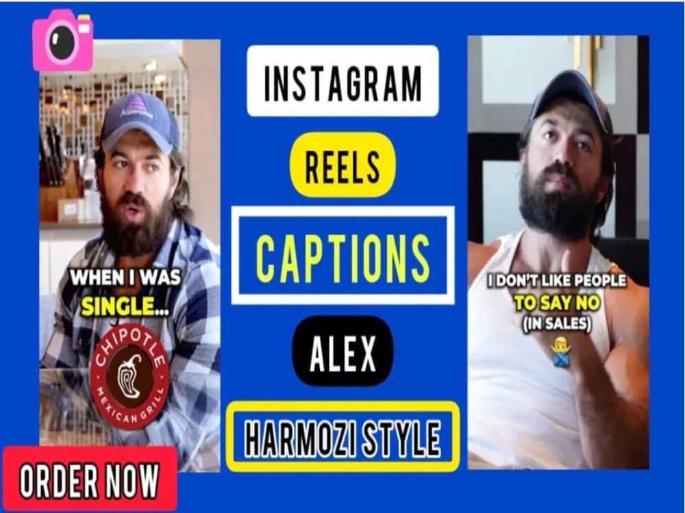 An edited Instagram Reel,Tiktok orYT short with Alex Harmozi style ...