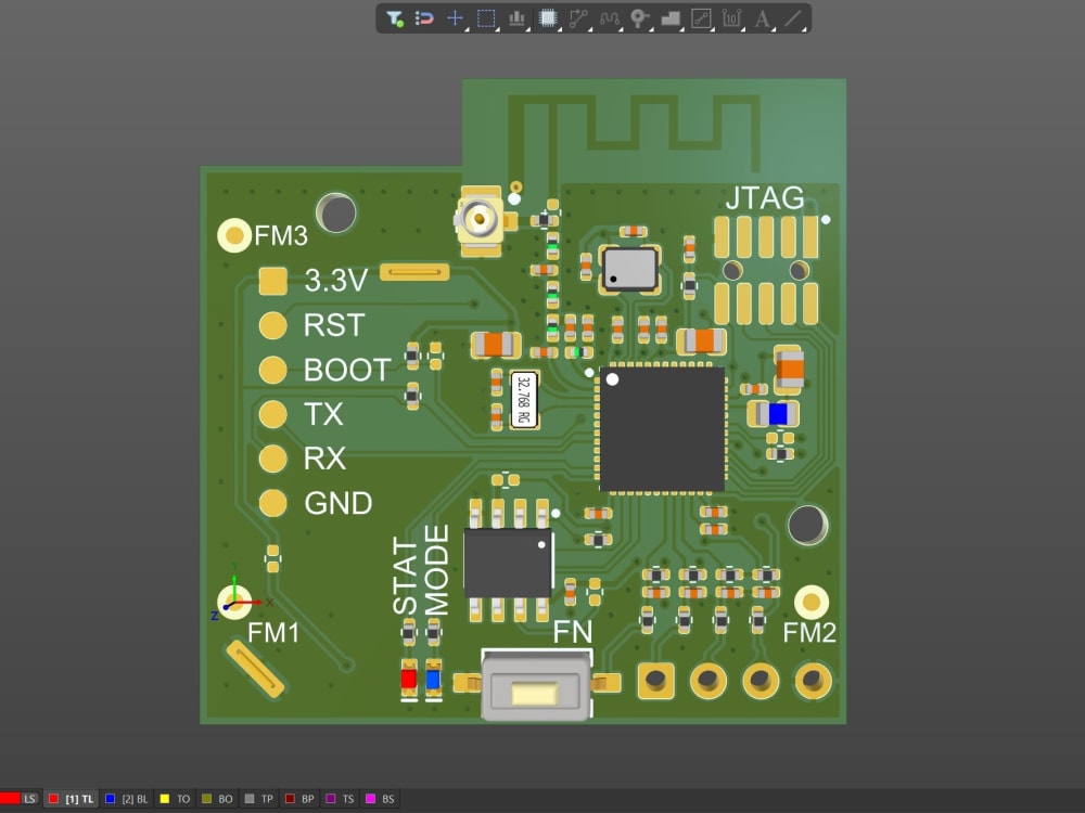 PCB routing of any difficulty Circuit Diagram