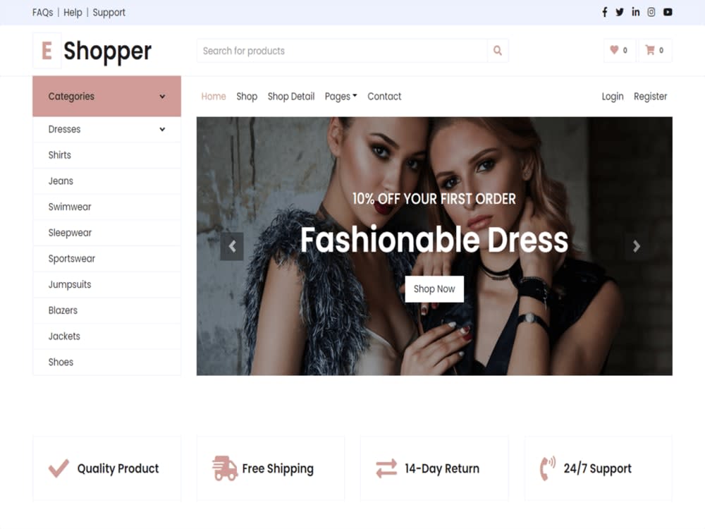A fantastic and responsive e commerce website | Upwork