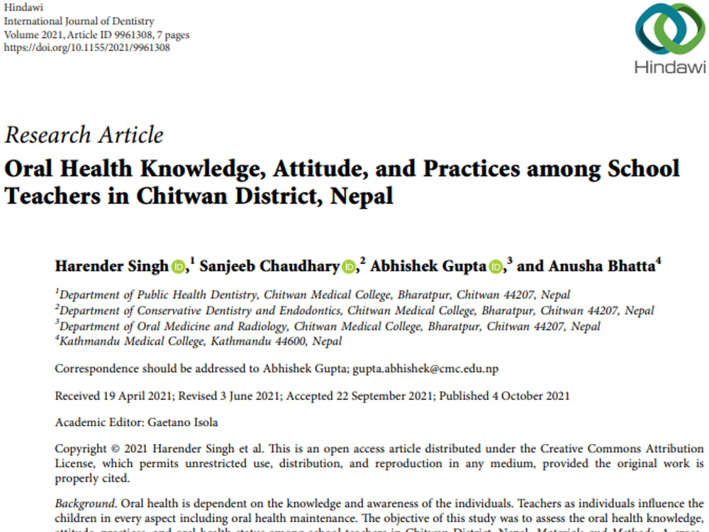 Manuscript for Dental Journals PubMed/Scopus/Peerreviewed (Q1Q4) Upwork