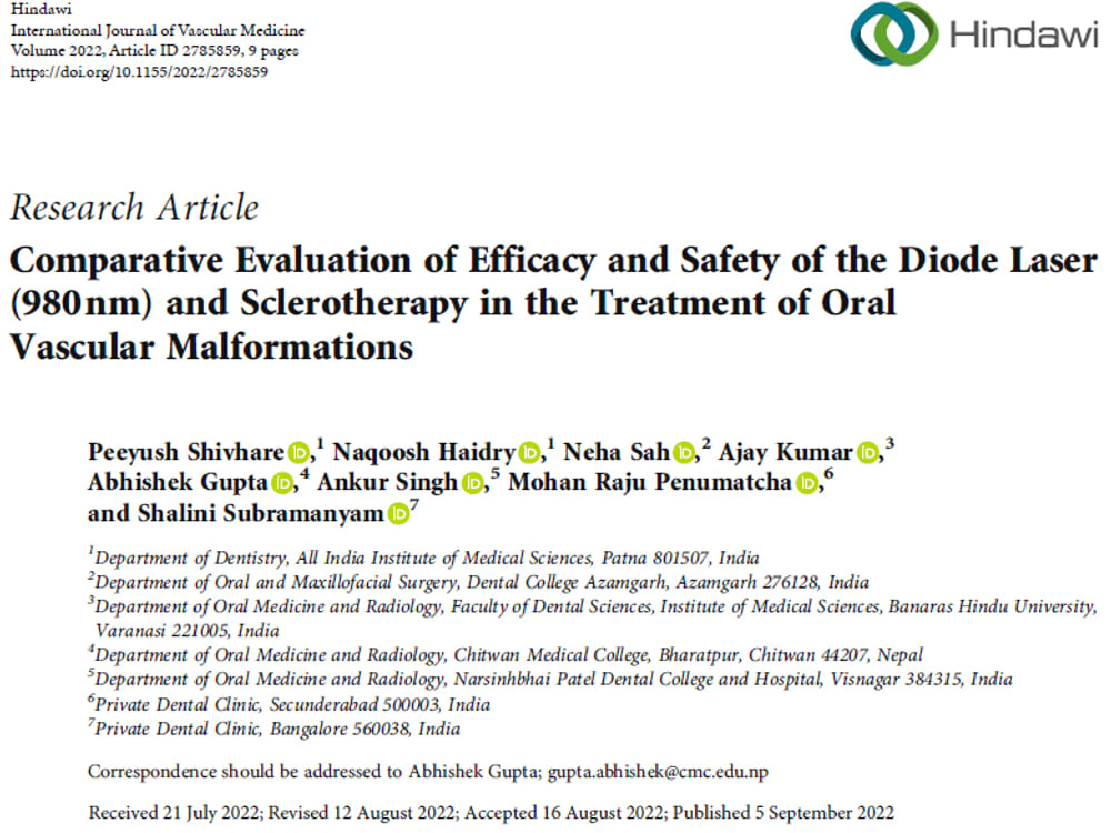 Manuscript for Dental Journals PubMed/Scopus/Peerreviewed (Q1Q4) Upwork
