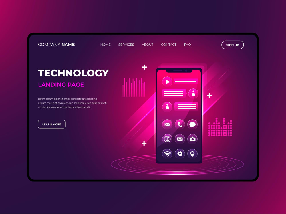Creative UX/UI design of WordPress website. | Upwork
