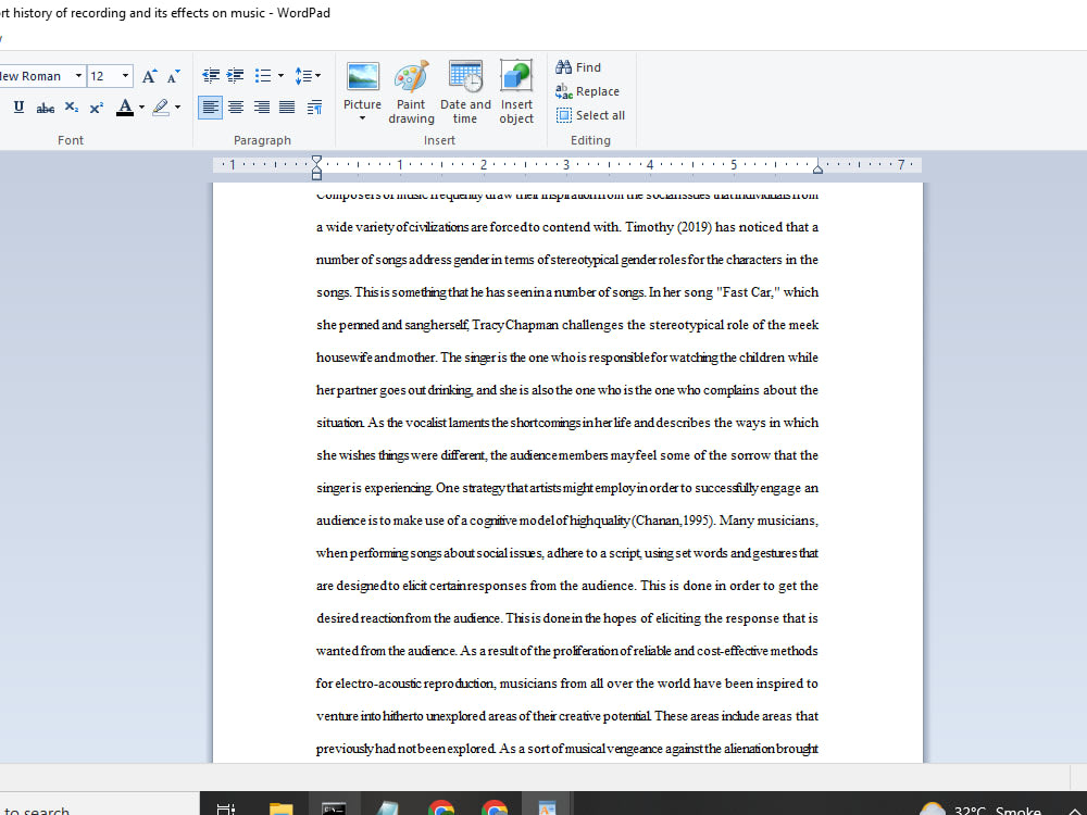 1500 word research paper example