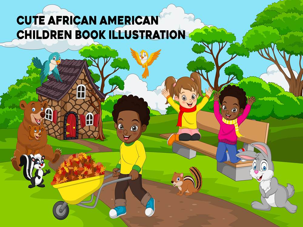 Children book illustrator, illustrations children book for amazon KDP