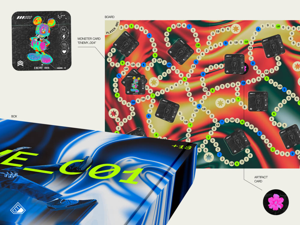 Board game design, card game design, game board, box templates Upwork