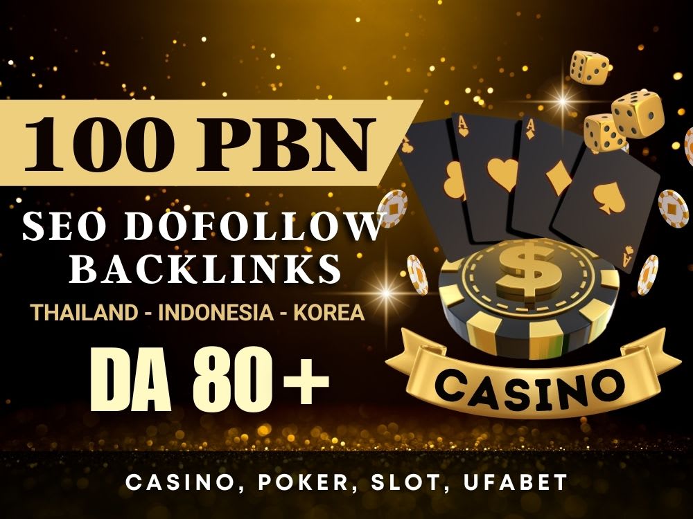 High Quality Contextual Backlinks 70 DA plus SEO links for a poker website  | Upwork