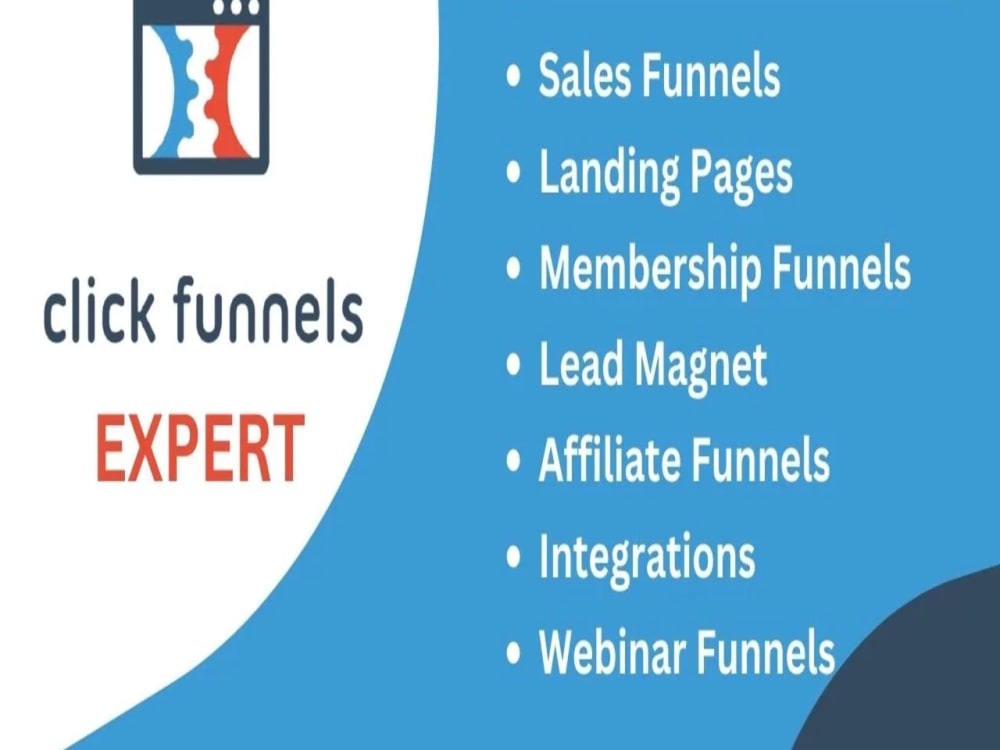 Expert Sales Funnel Build ClickFunnels & GoHighLevel Upwork