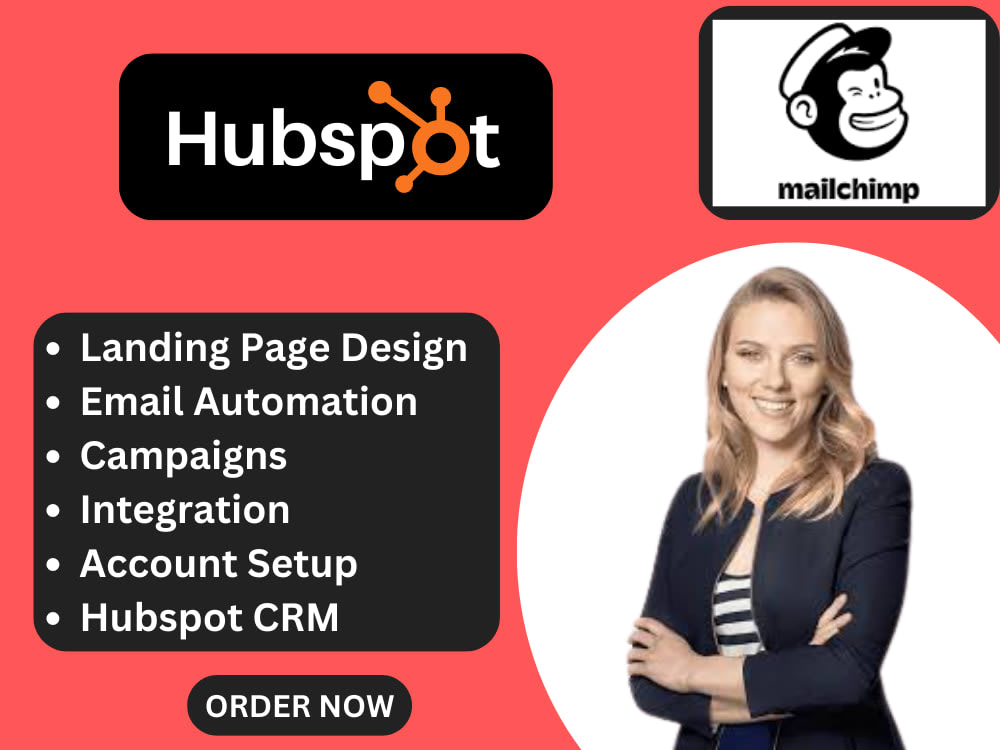 HubSpot landing page Hubspot CRM Hubspot automation Hubspot website