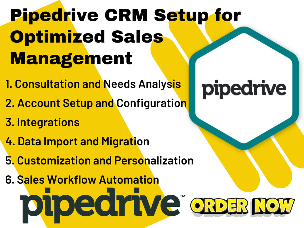 Pipedrive CRM Setup for Optimized Sales Management | Upwork