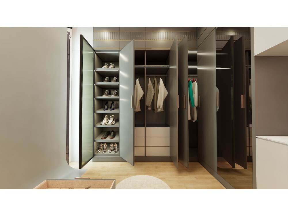 BEST 100 Modern Wardrobe Design For Bedroom, Walk-in Closet Design Ideas