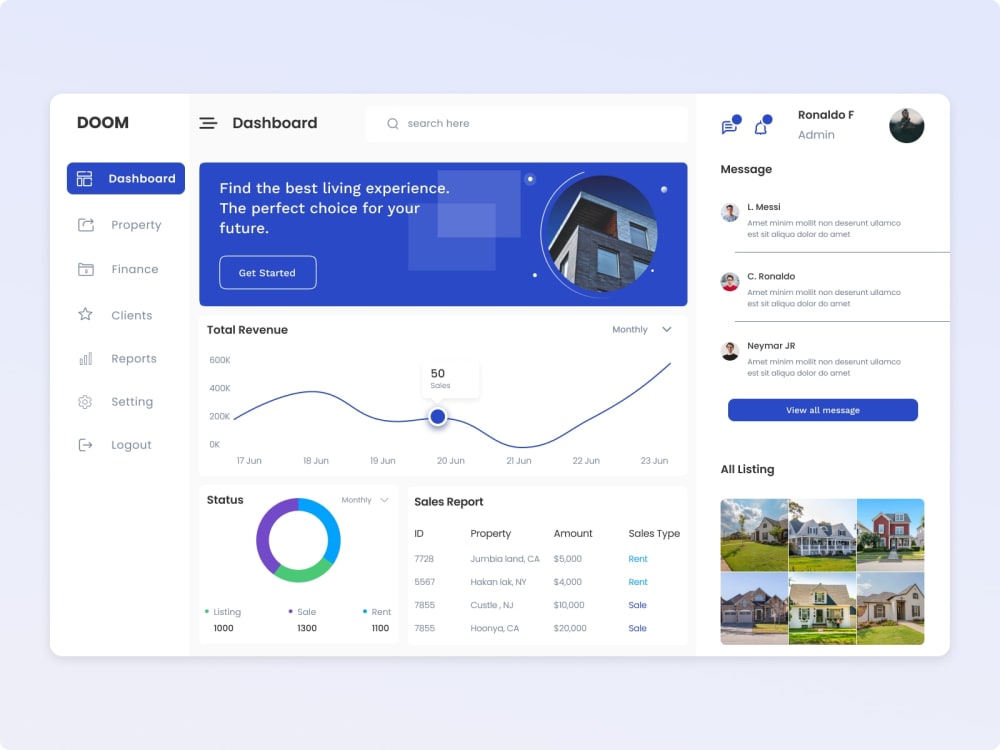 CRM Dashboard, Pos System, Web apps UI/UX Design In Figma | Upwork