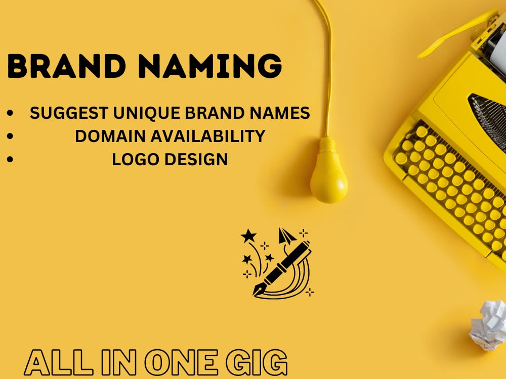 Catchy Brand Name, Business Name and Domain Research Upwork