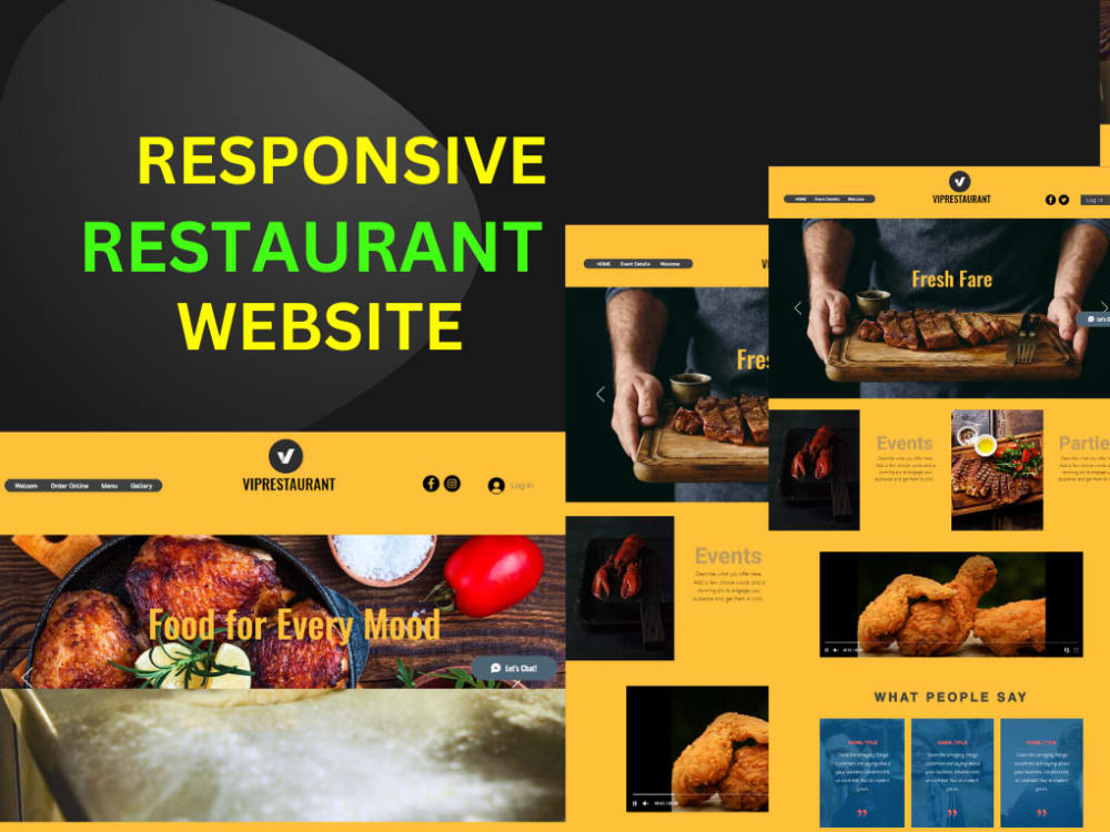 A Modern Responsive WordPress Website or Landing Page by Elementor Pro ...