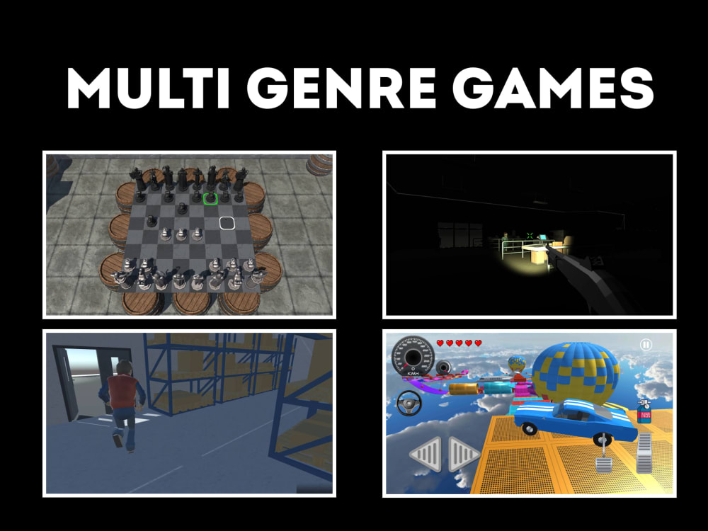Your games developed for mobile, desktop, browser in unity