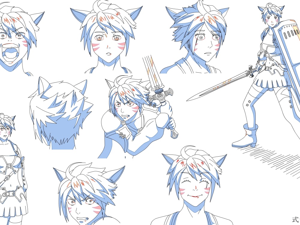 Dream Anime character design sketch  rdreamsmp