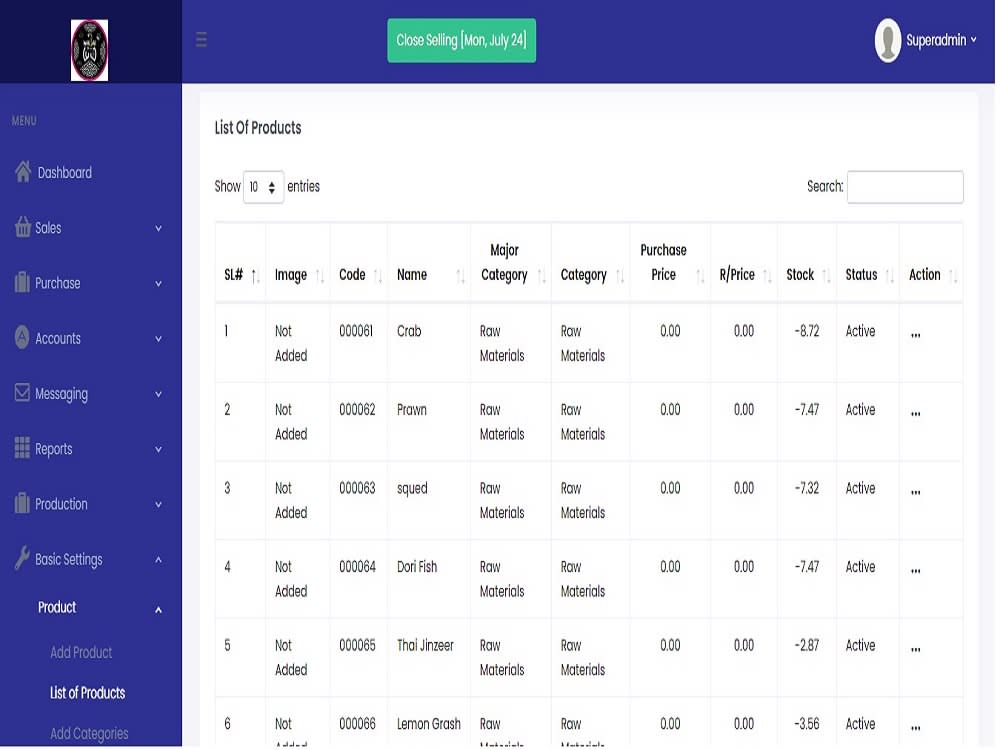 An inventory management system with point of sales(POS). | Upwork