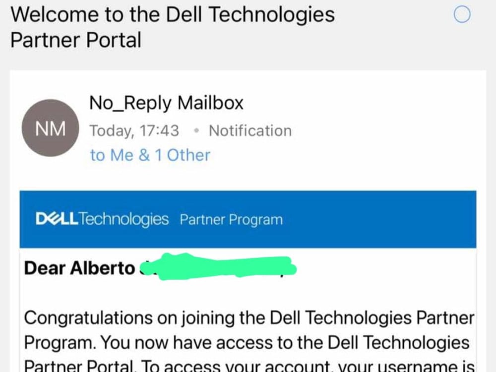 Approval as DELL distributor or reseller Upwork