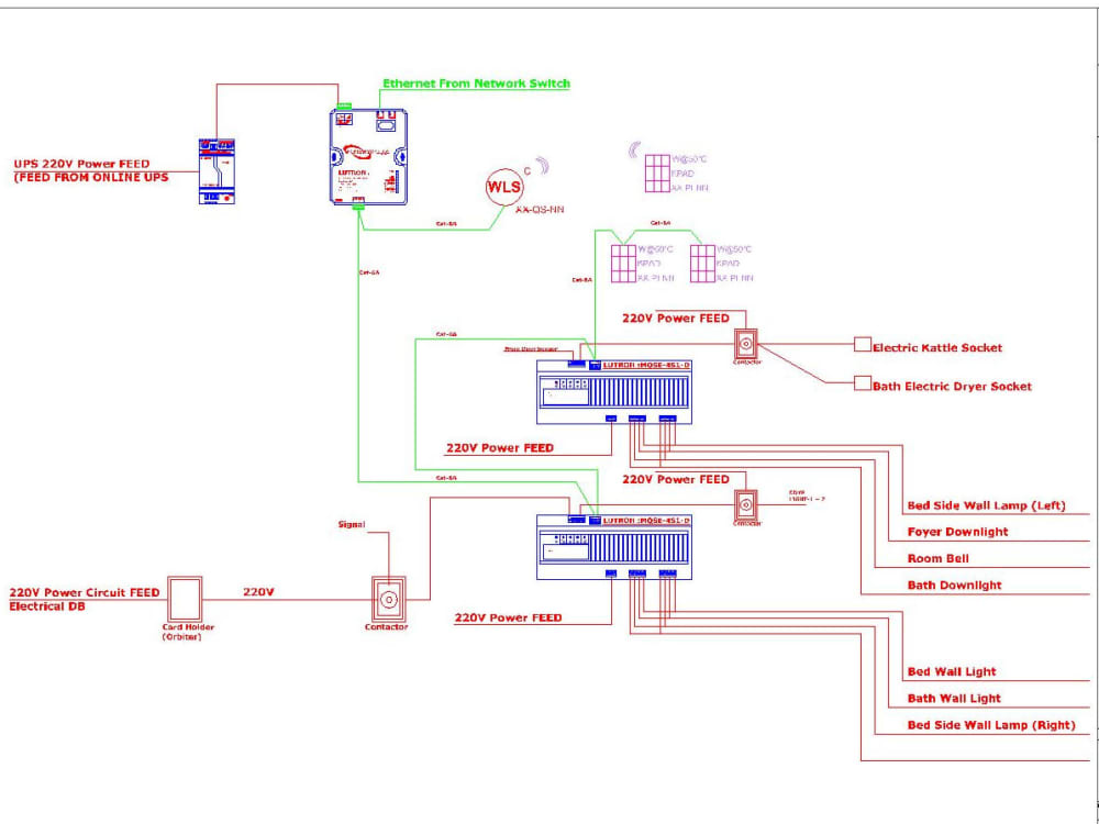 Electrical & Power Layout Plan | Upwork