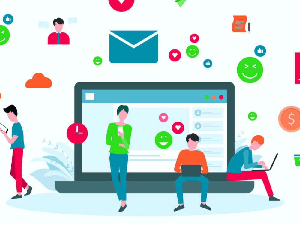 Social media marketing job Upwork