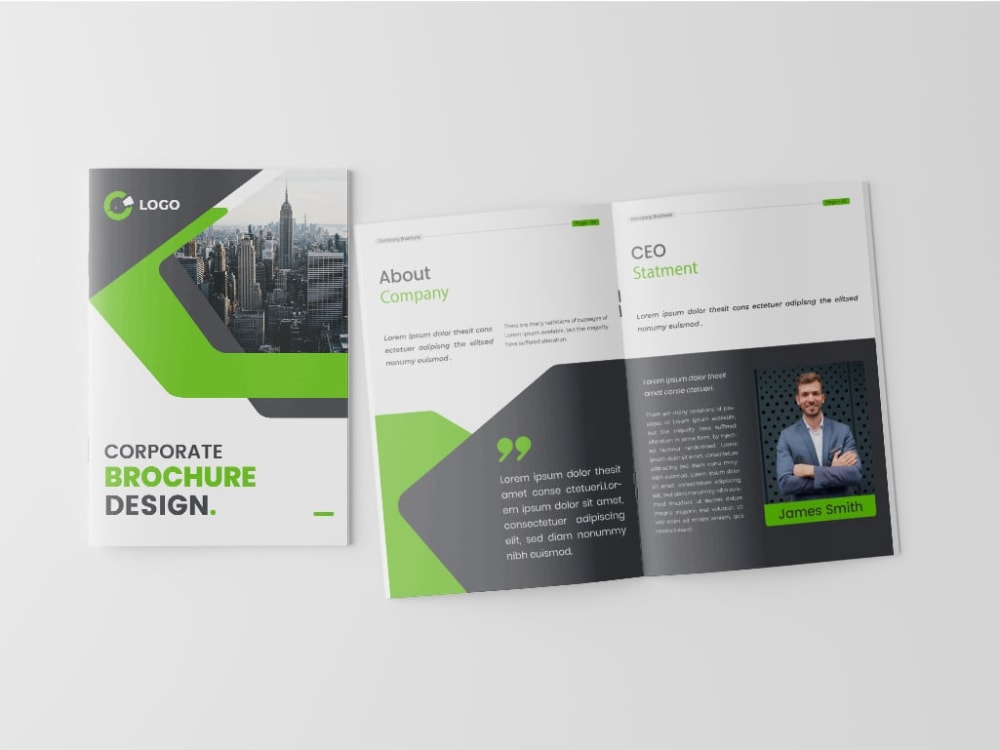Professional Corporate PDF Brochure Design Services Engaging, Print