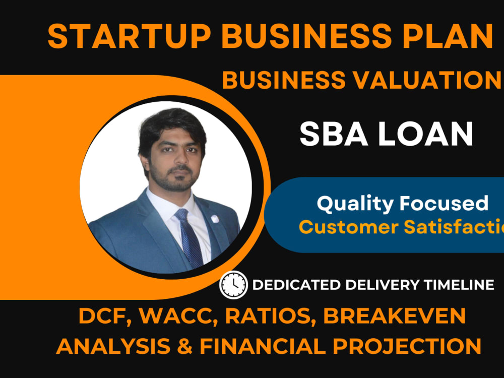 Business Plan, Financial Projections, Valuation, DCF, Ratios Upwork