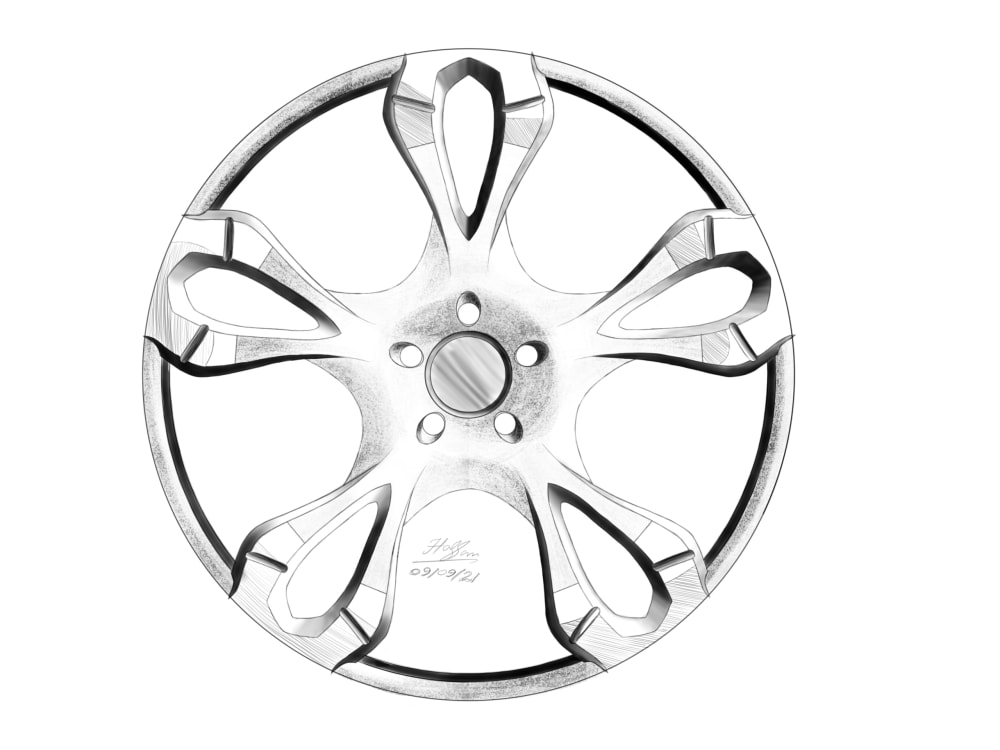Automotive Rim Designs - Race, Classic, Forged, Deep Dish etc. | Upwork