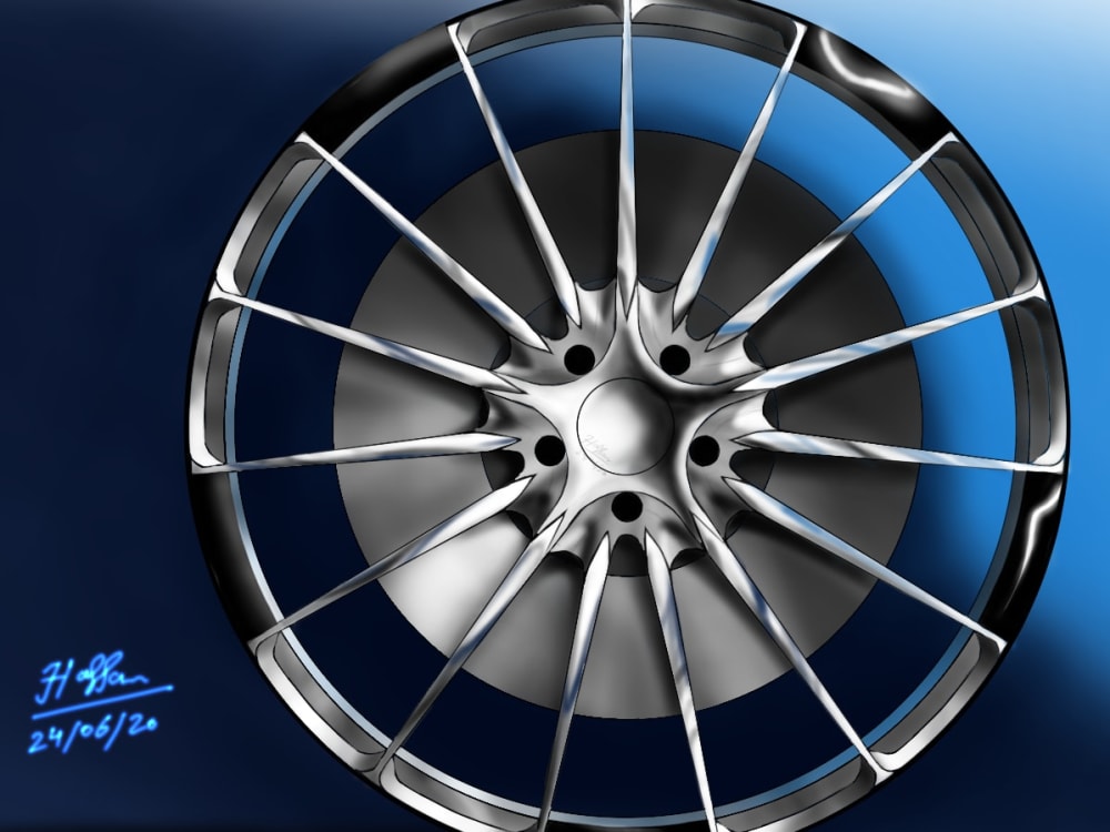 Automotive Rim Designs - Race, Classic, Forged, Deep Dish etc. | Upwork
