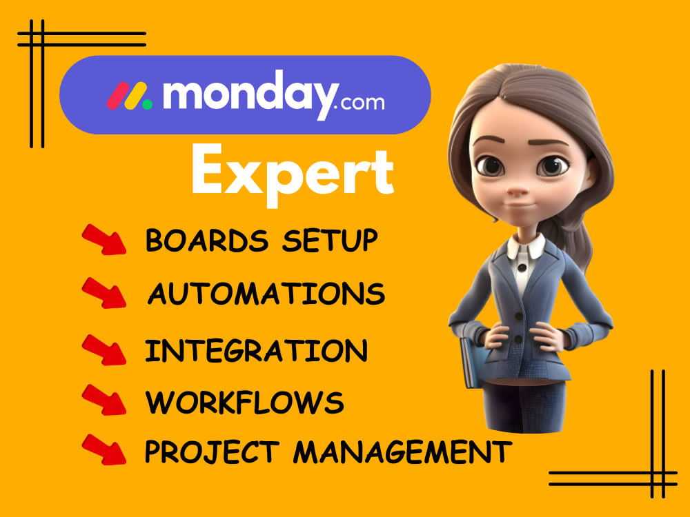 Monday CRM, monday project management, monday boards, monday expert