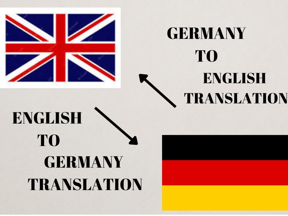 A professional English to German or German to English translation in