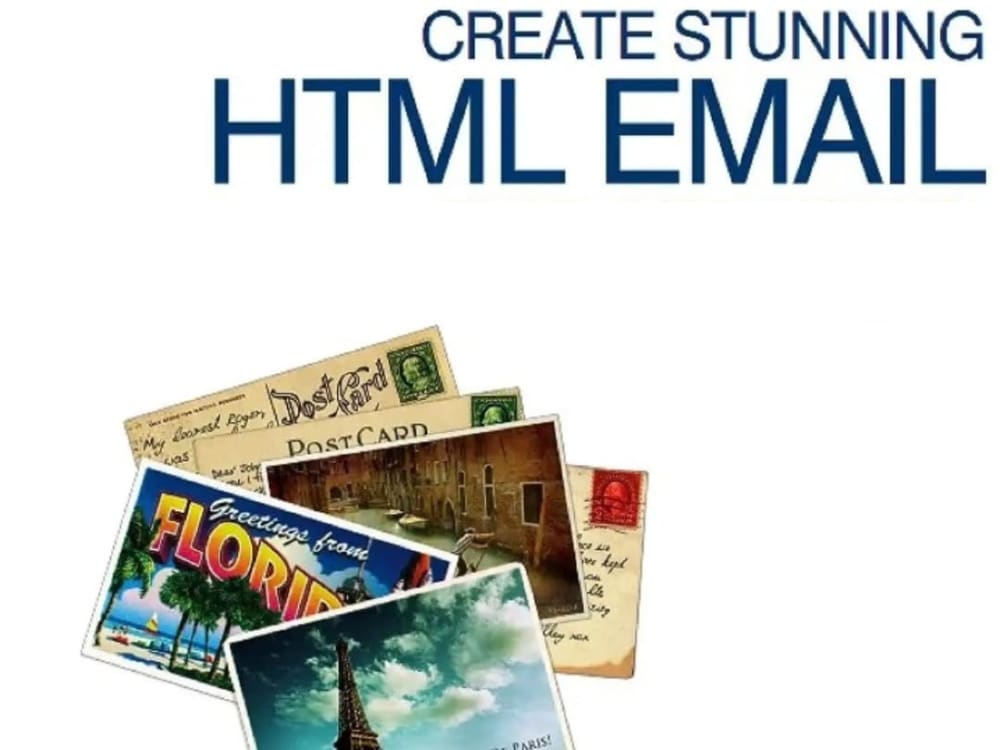 Responsive & Clickable HTML Email Signature Template Custom Design