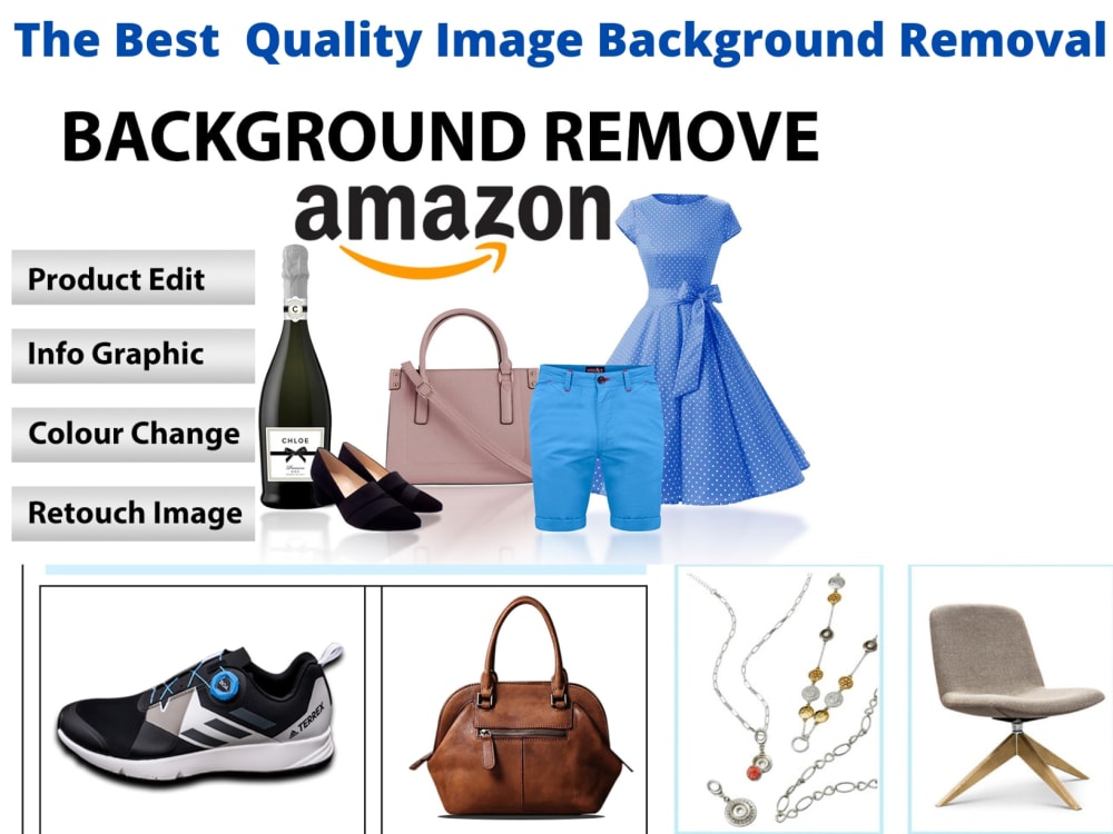 bulk images editing and background removal Upwork