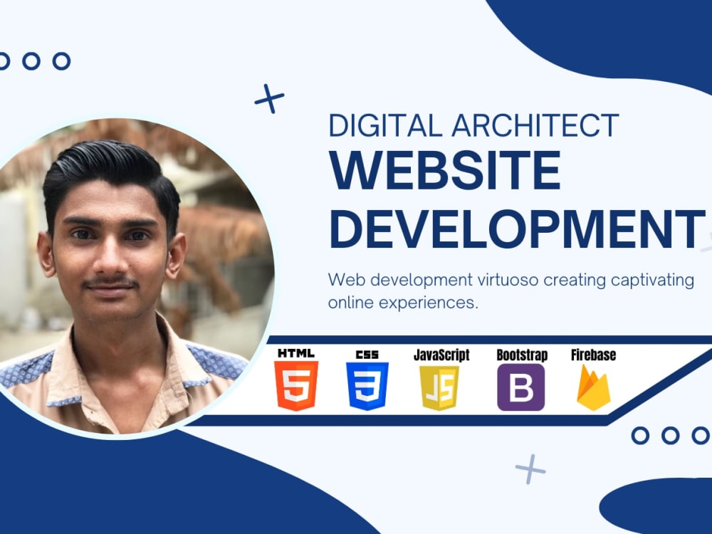 A modern website with HTML, CSS, JavaScript and Bootstrap | Upwork
