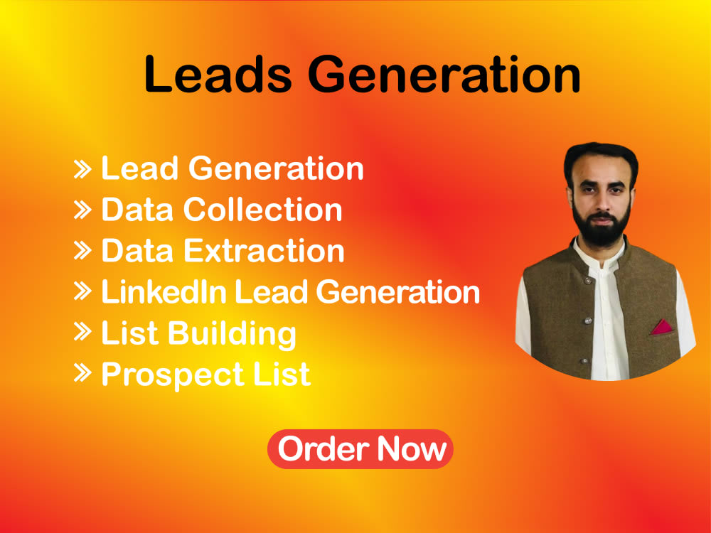 LinkedIn Lead Generation B2B Lead Generation List Buiding Expert Upwork