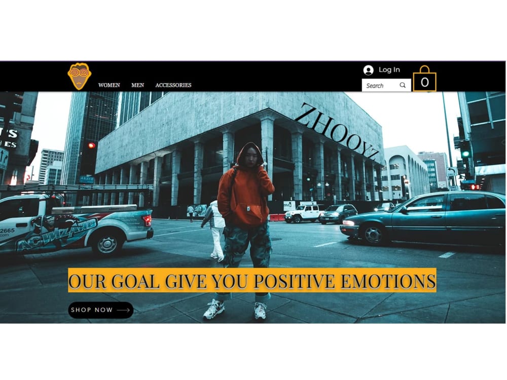 Make your site on Wix, home page design,all other pages that you will need. Upwork