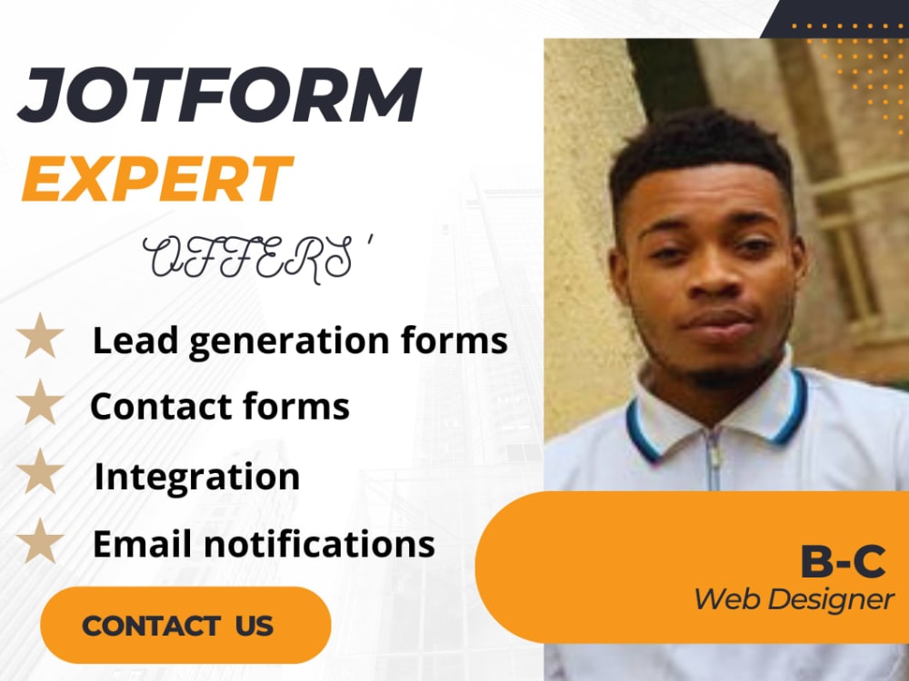 A mobile responsive form using Jotform, google forms, Typeform | Upwork