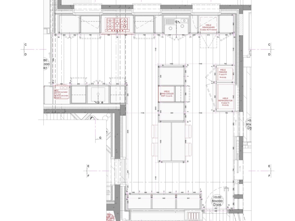 Execution drawings for your interior and exterior space in Autocad and