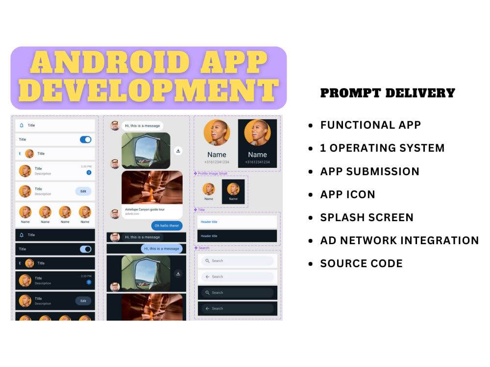 Custom high-quality user-friendly Android App Development | Upwork