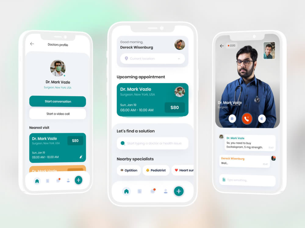 Telemedicine app, pharmacy app, healthcare app, doctor app Upwork