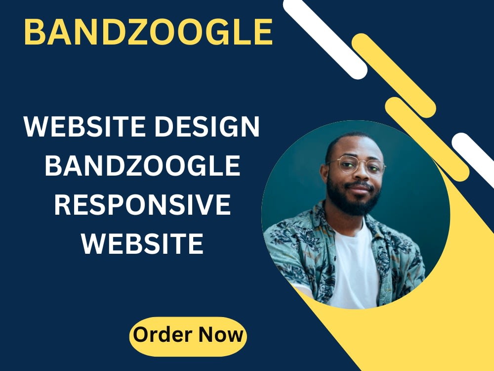 A Bandzoogle landing page, bandzoogle, website, bandzoogle music