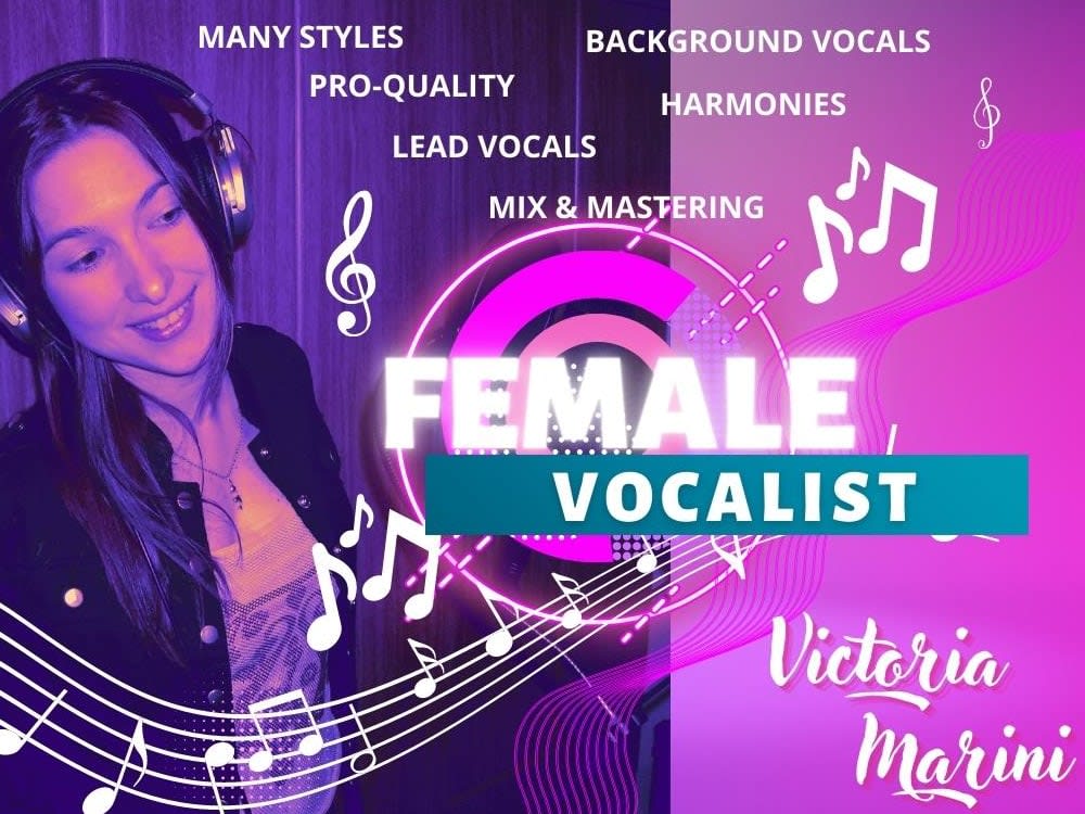 Professional lead vocals and harmonies for your commercial or jingle