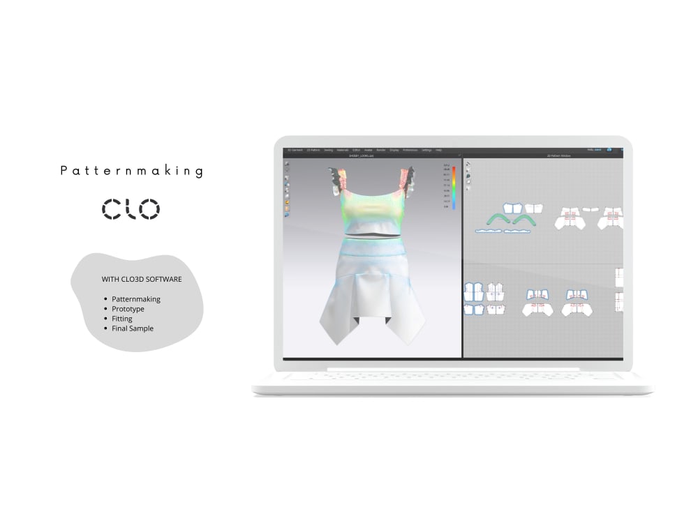 PATTERNMAKING AND 3D SAMPLE | Upwork