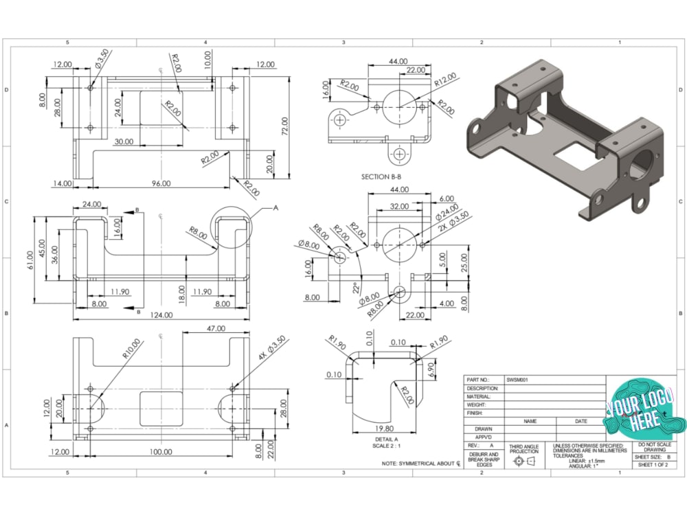 Drawing Templates from Scratch in SOLIDWORKS: Part II 