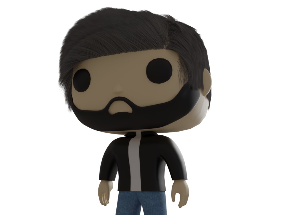 Funko Max - Stranger things 3D model 3D printable