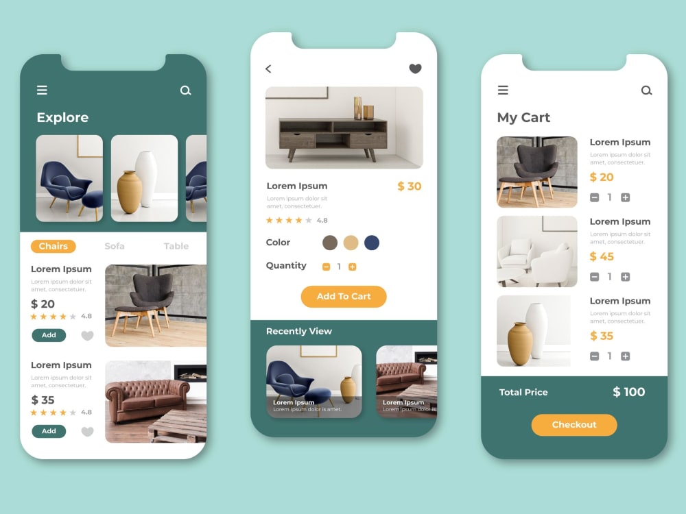 A functional, modern and full of features Android & IOS mobile app | Upwork