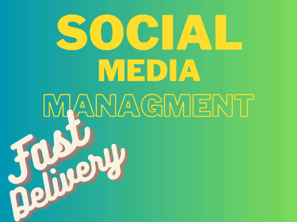 Professional Social Media ManagerFacebook Manager Social Media