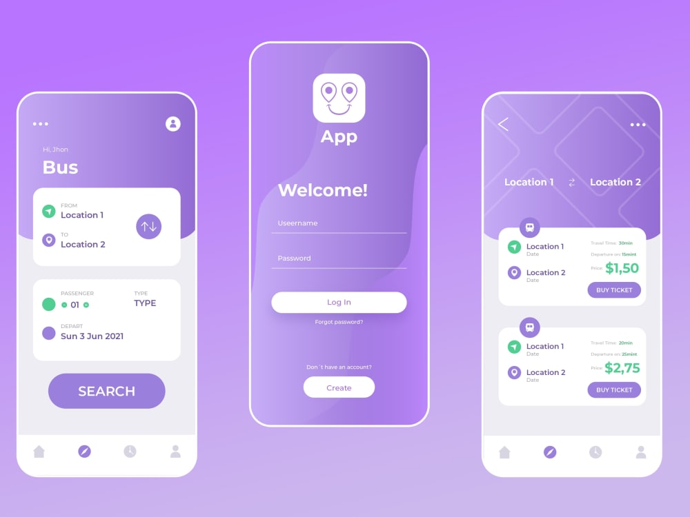 Mobile app ui ux design or website ui ux design or ui ux design | Upwork